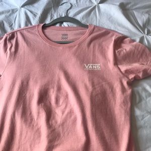 pink vans authentic shirt